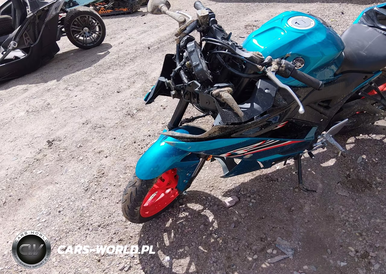 2021 Yamaha Yzfr3 A VIN:MH3RH18Y3MK005463 - 2