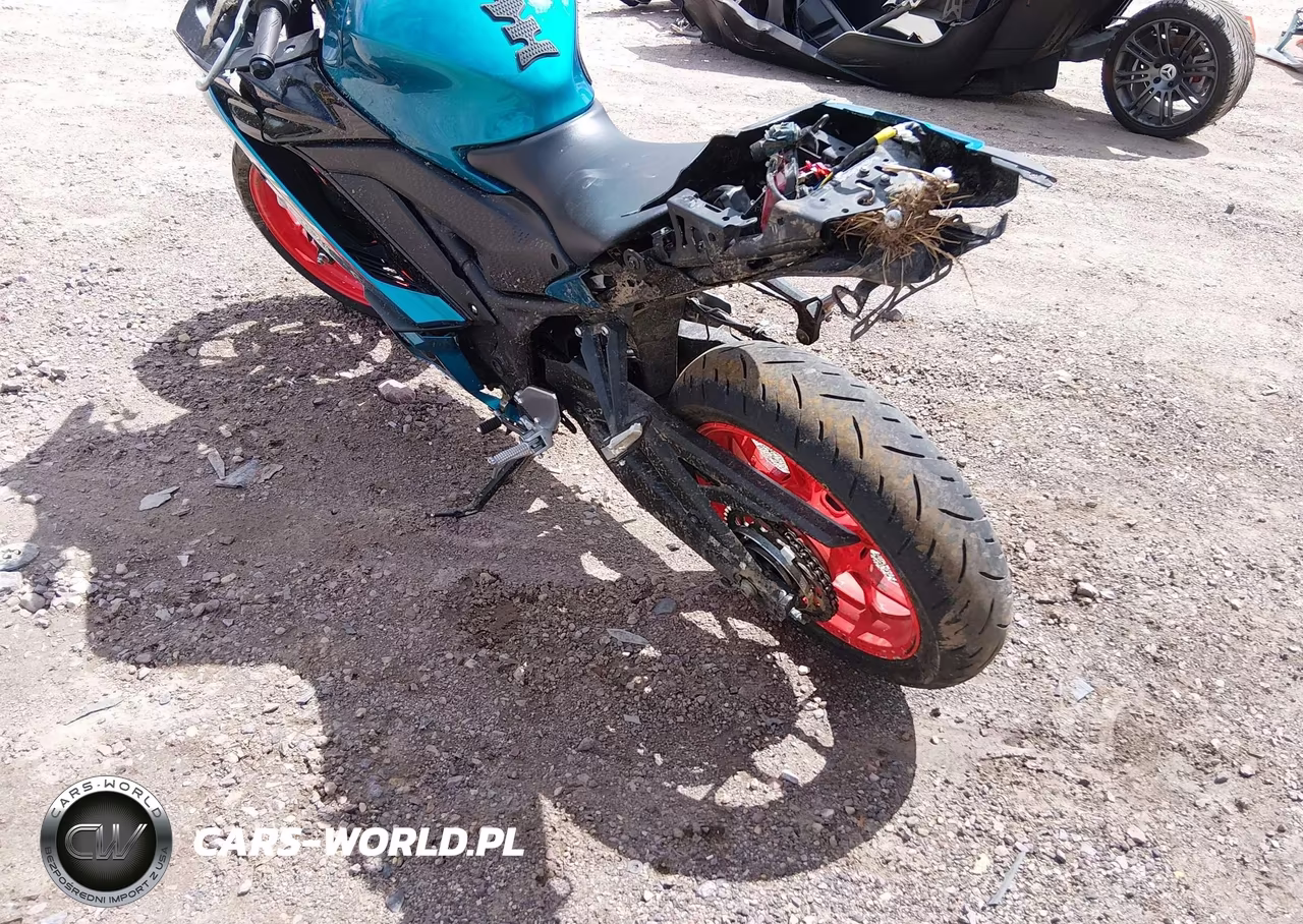 2021 Yamaha Yzfr3 A VIN:MH3RH18Y3MK005463 - 3