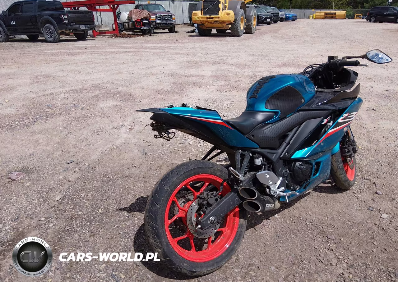 2021 Yamaha Yzfr3 A VIN:MH3RH18Y3MK005463 - 4