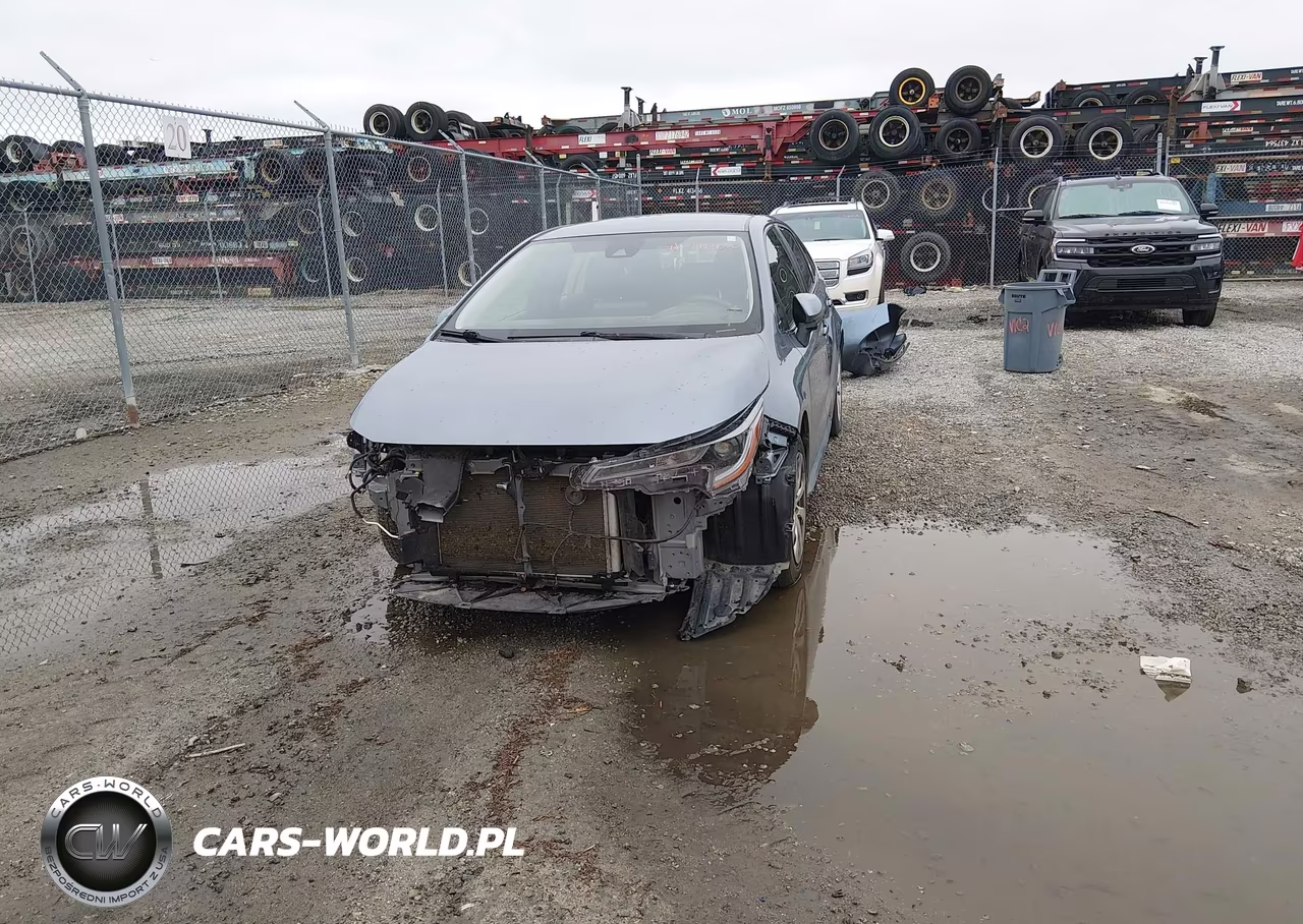 2022 Toyota Corolla Le VIN:JTDEPMAE3N3001376 - 2