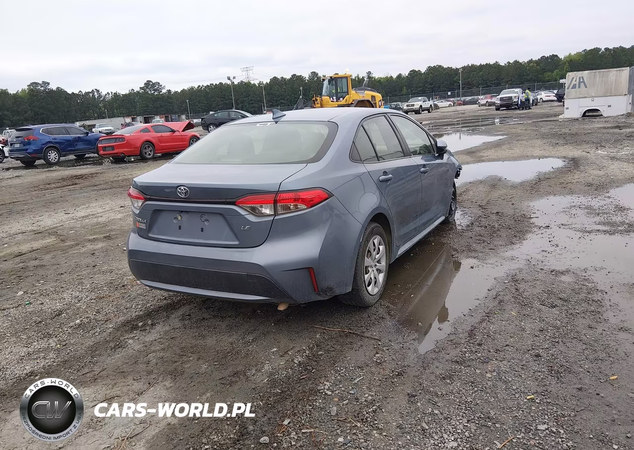 2022 Toyota Corolla Le VIN:JTDEPMAE3N3001376 - 4