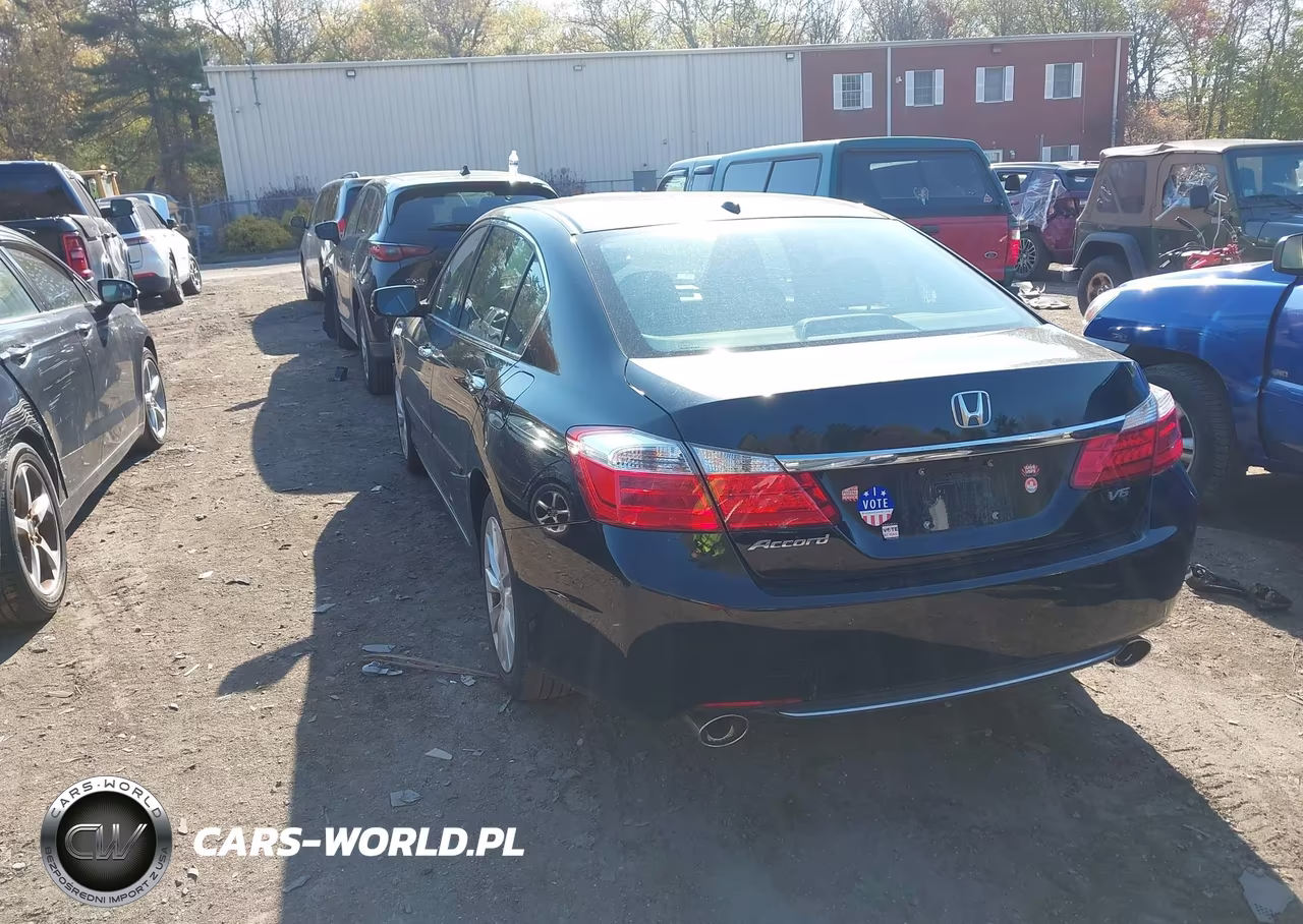 2014 Honda Accord Ex-L V-6 VIN:1HGCR3F87EA036949 - 3