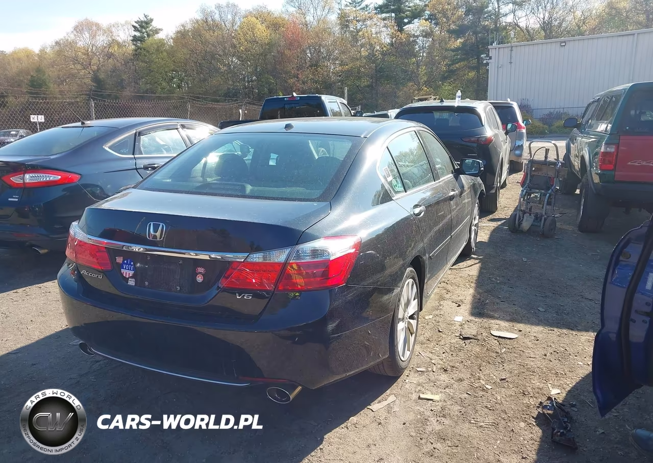 2014 Honda Accord Ex-L V-6 VIN:1HGCR3F87EA036949 - 4