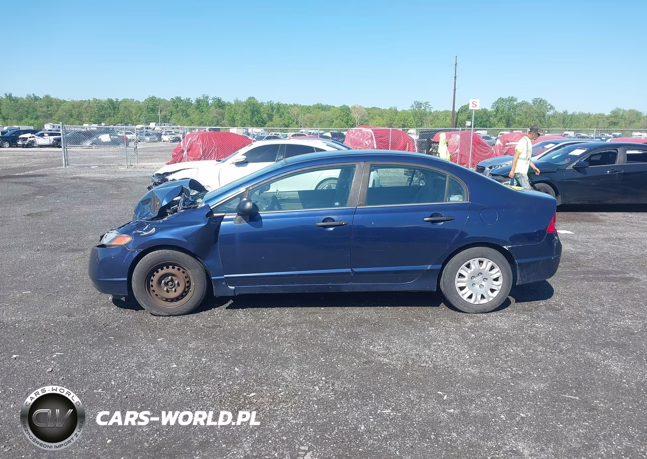 2008 Honda Civic Dx VIN:1HGFA153X8L089247 - 15