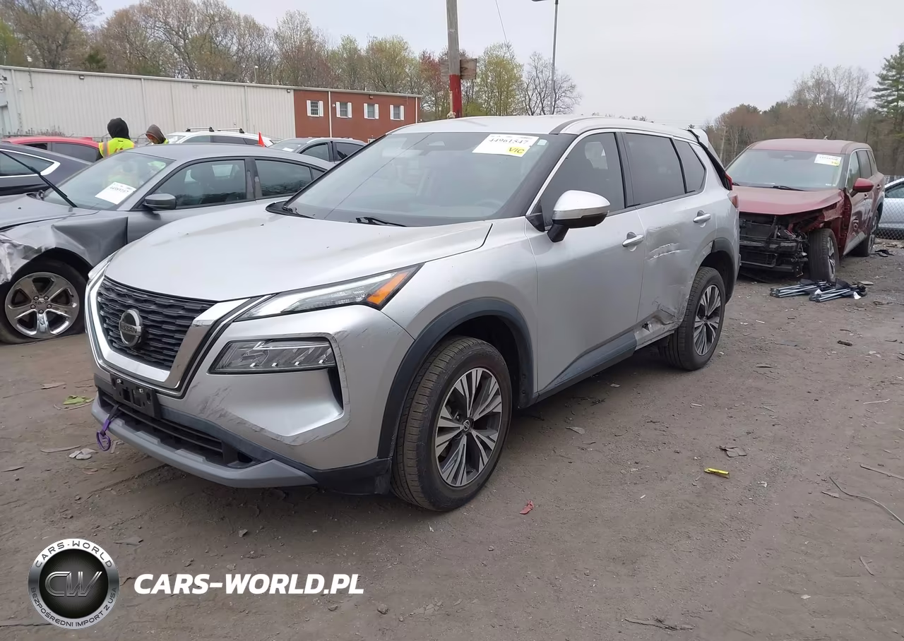 2021 Nissan Rogue Sv Intelligent Awd VIN:JN8AT3BB2MW226530 - 2