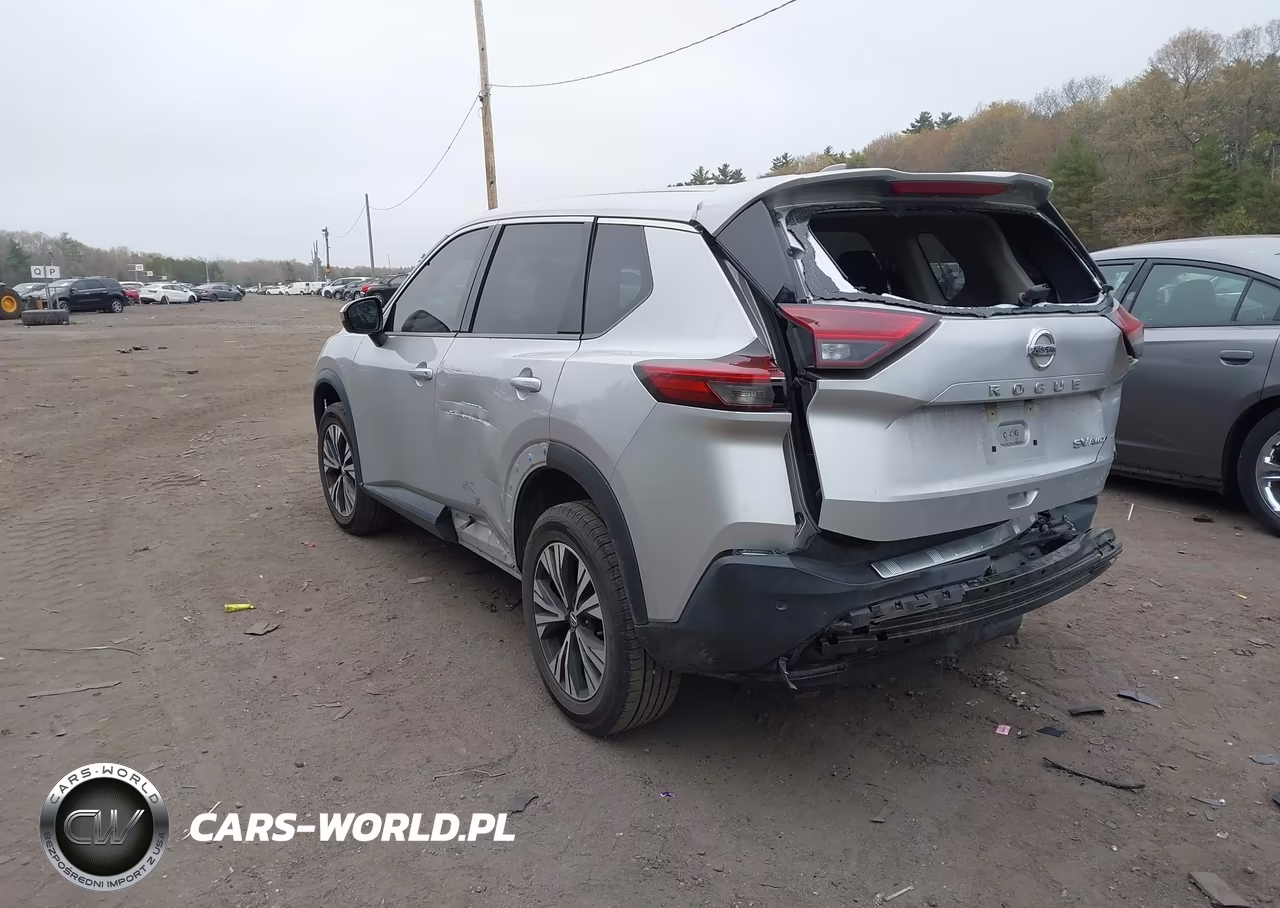 2021 Nissan Rogue Sv Intelligent Awd VIN:JN8AT3BB2MW226530 - 3