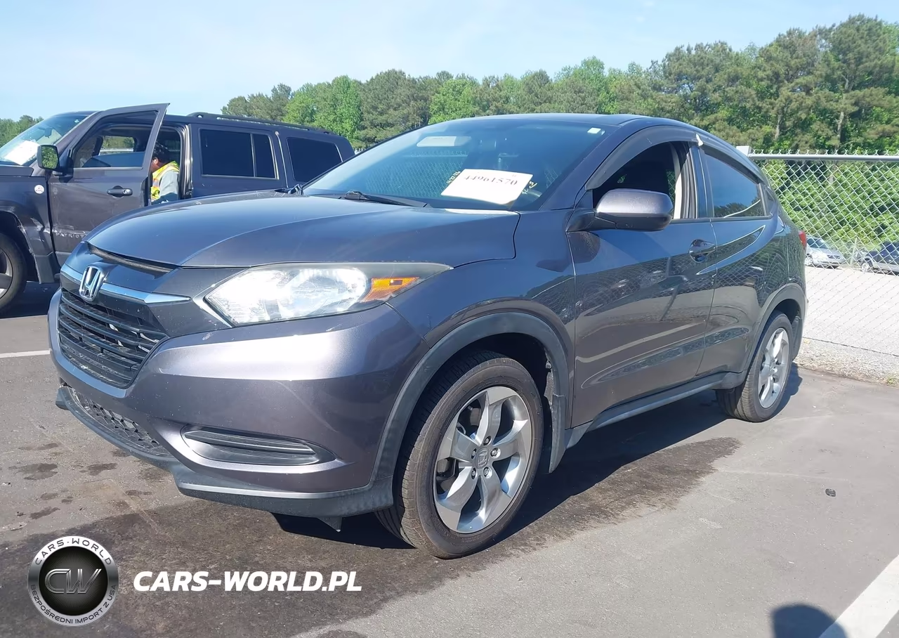 2017 Honda Hr-V Lx VIN:3CZRU6H30HG701524 - 2