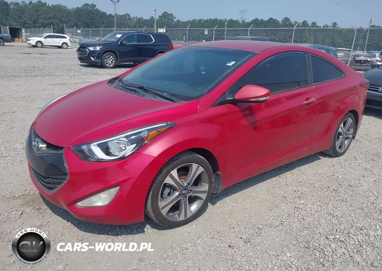 2014 Hyundai Elantra VIN:KMHDH6AH5EU024890 - 2