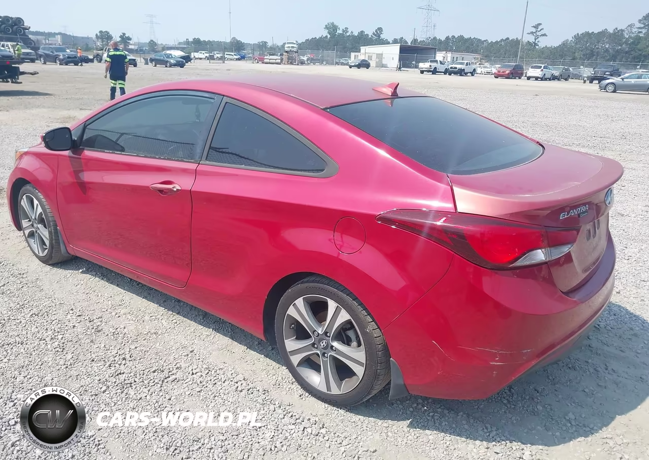 2014 Hyundai Elantra VIN:KMHDH6AH5EU024890 - 3