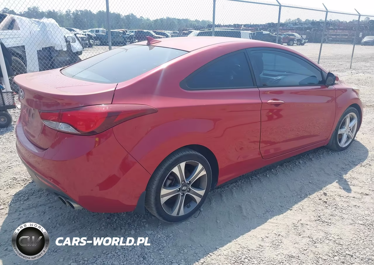 2014 Hyundai Elantra VIN:KMHDH6AH5EU024890 - 4