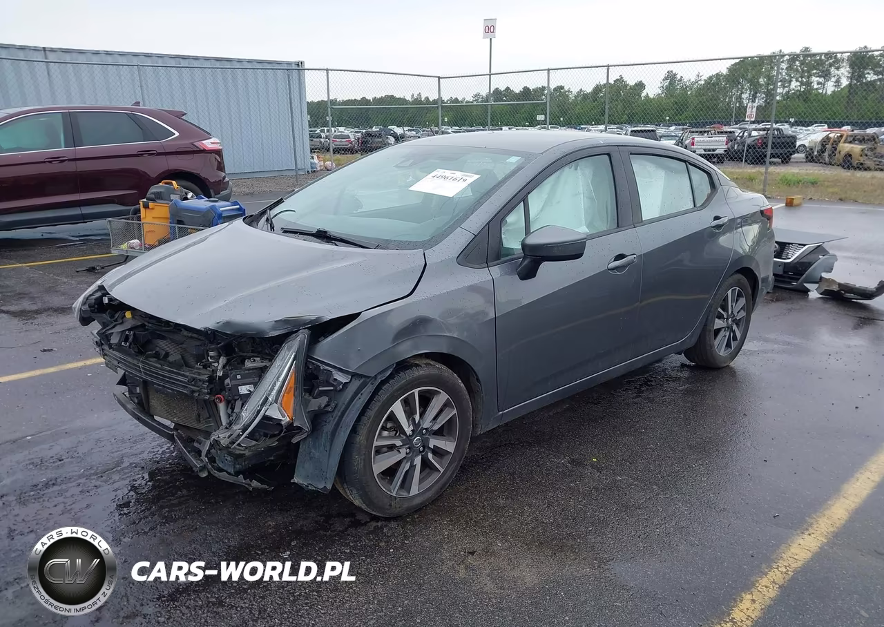 2021 Nissan Versa Sv Xtronic Cvt VIN:3N1CN8EV1ML835537 - 2