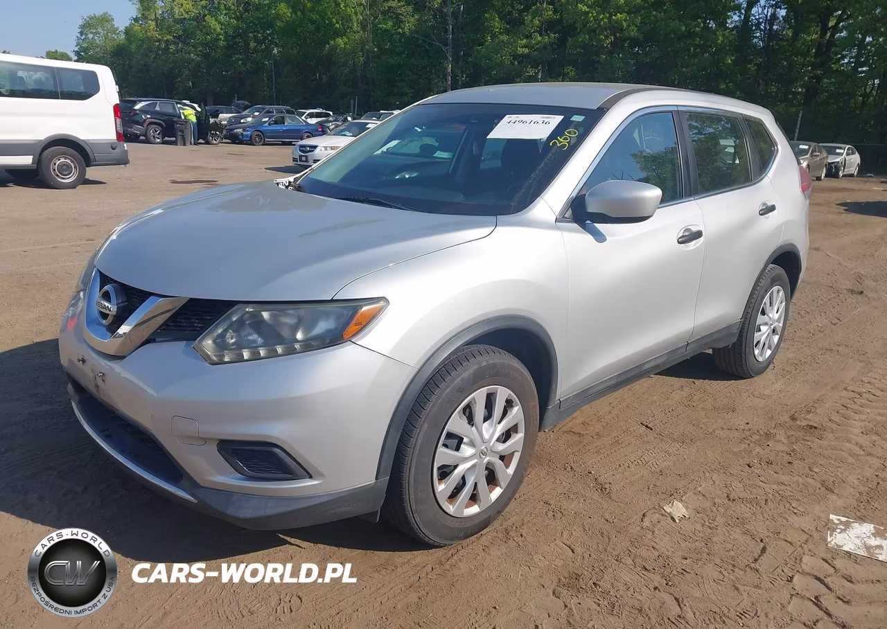 2016 Nissan Rogue S-Sl-Sv VIN:5N1AT2MV5GC776092 - 2