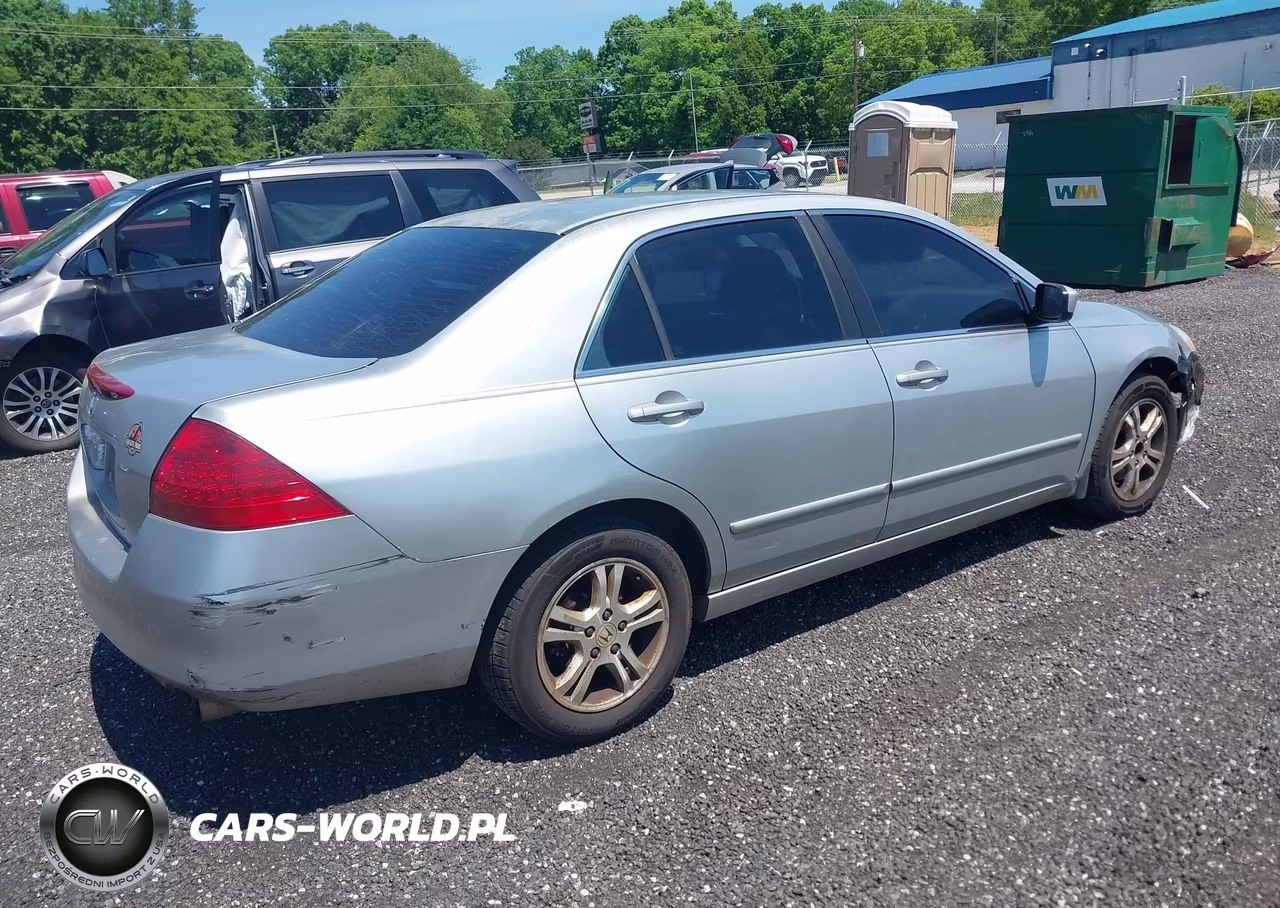 2007 Honda Accord 2.4 Se VIN:1HGCM56377A186366 - 4