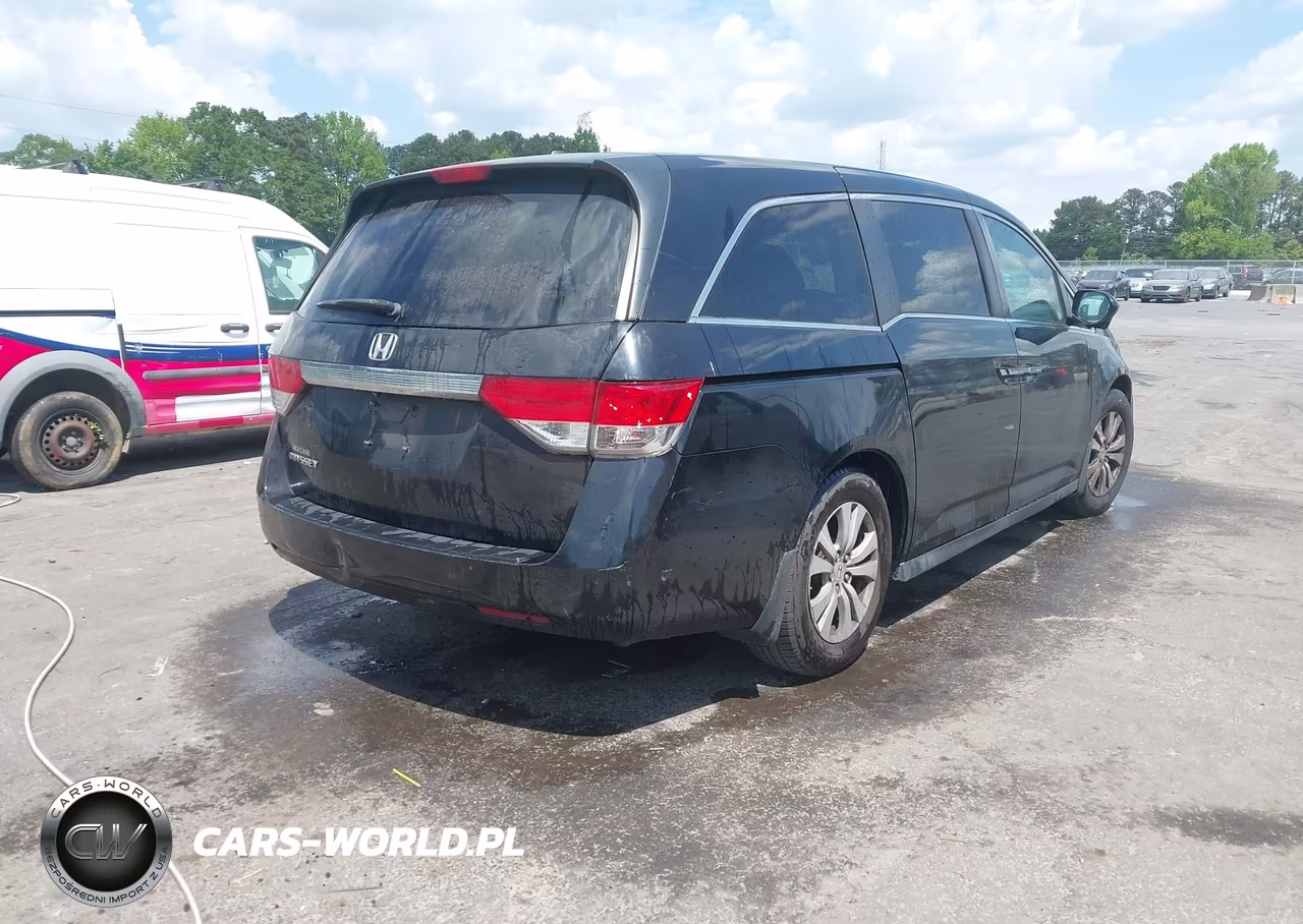 2015 Honda Odyssey Ex-L VIN:5FNRL5H68FB079500 - 4