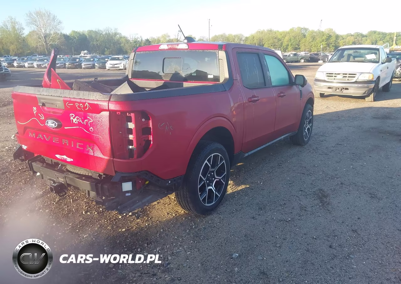 2025 Ford Maverick Lariat VIN:3FTTW8SAXSRA97078 - 4