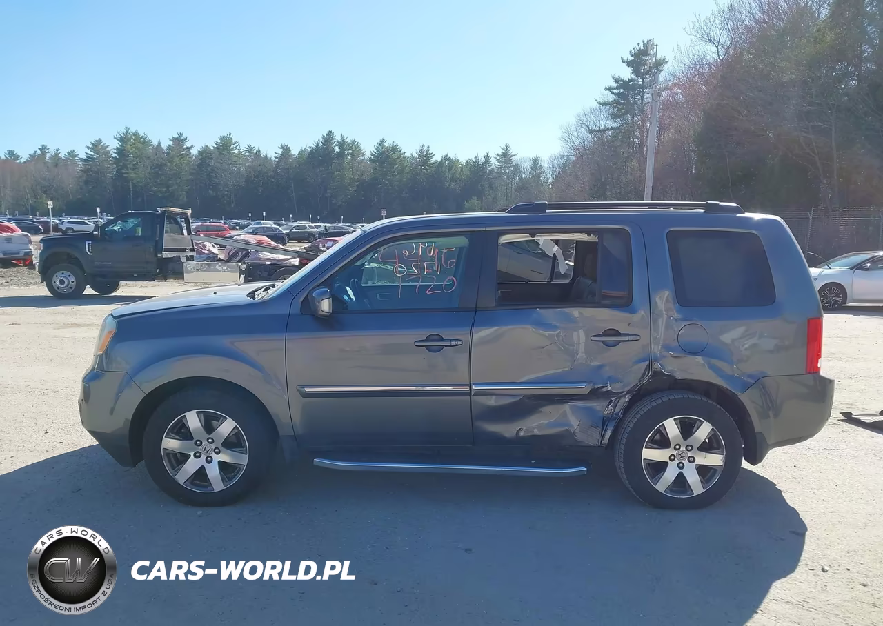 2012 Honda Pilot Touring VIN:5FNYF3H97CB006471 - 13