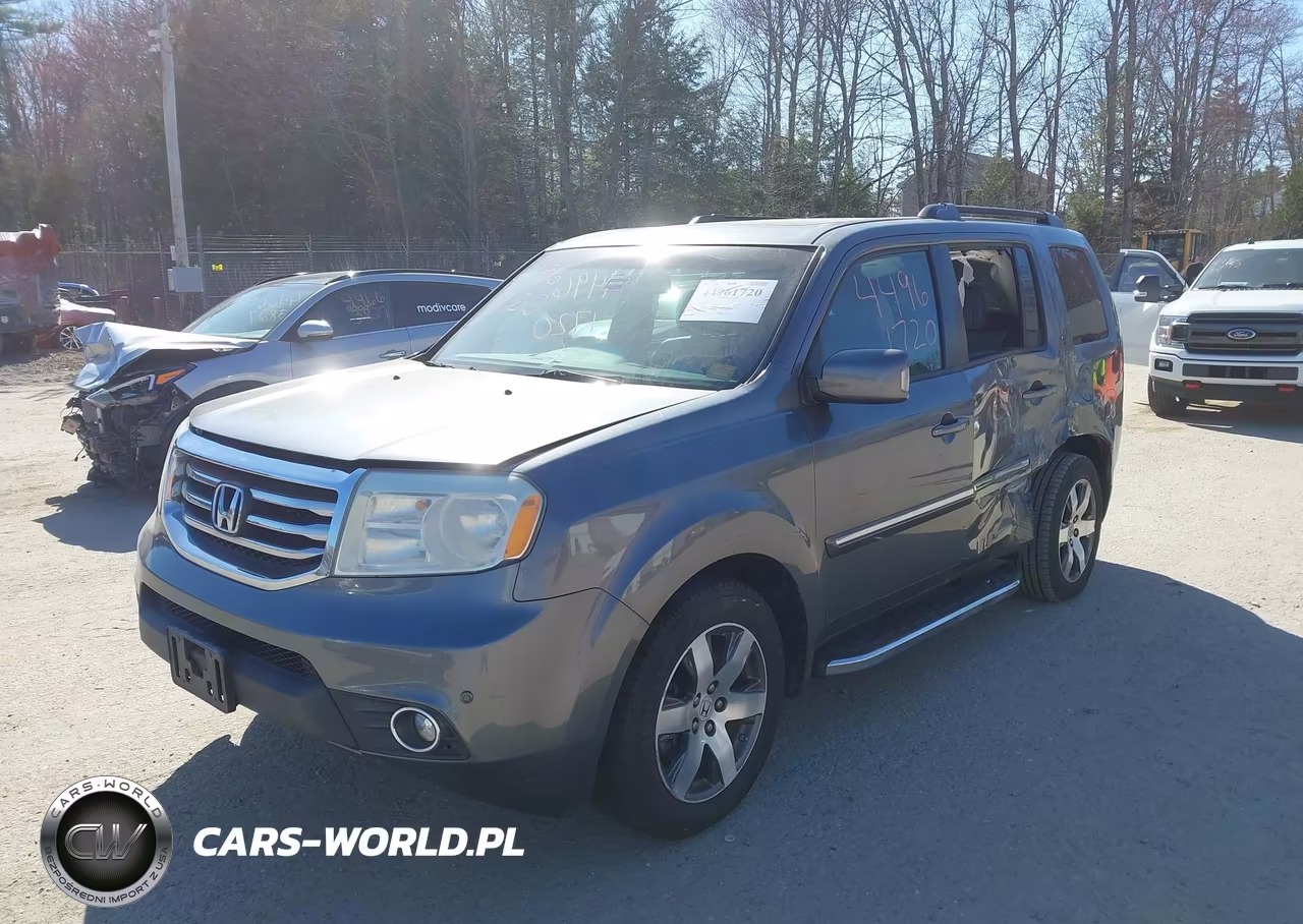 2012 Honda Pilot Touring VIN:5FNYF3H97CB006471 - 2