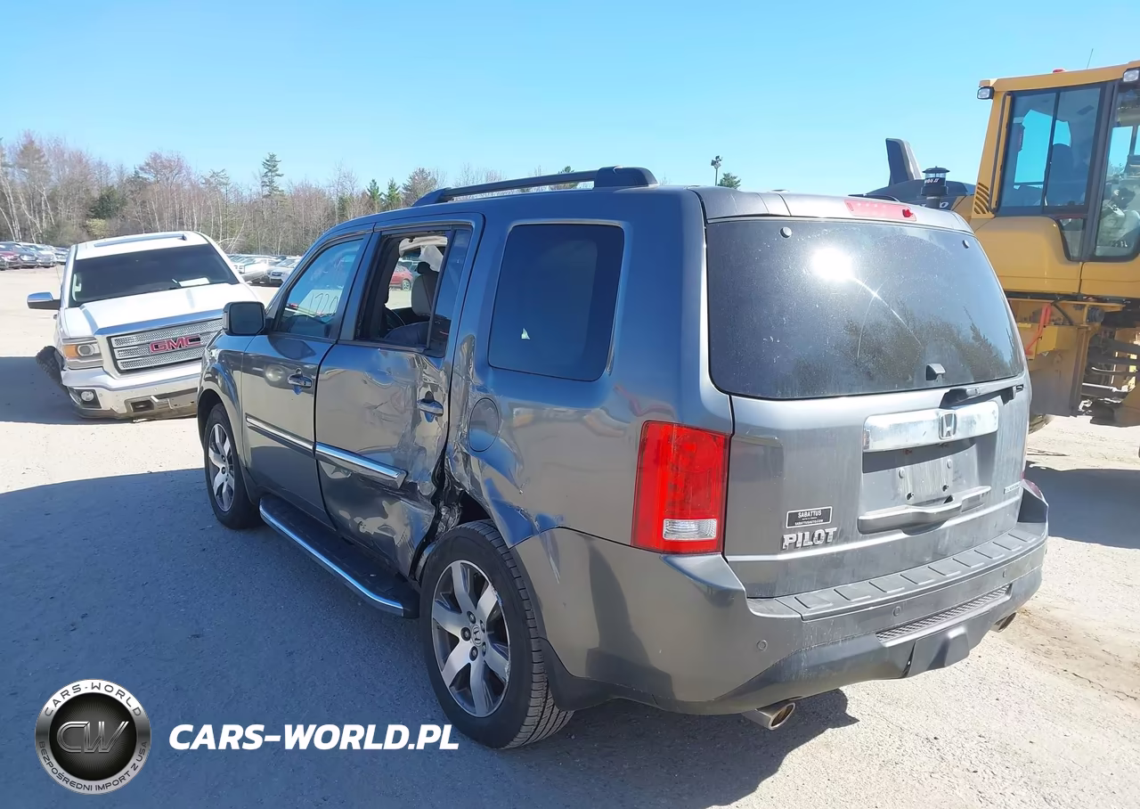 2012 Honda Pilot Touring VIN:5FNYF3H97CB006471 - 3