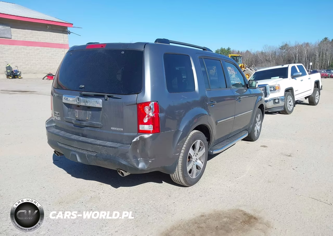 2012 Honda Pilot Touring VIN:5FNYF3H97CB006471 - 4