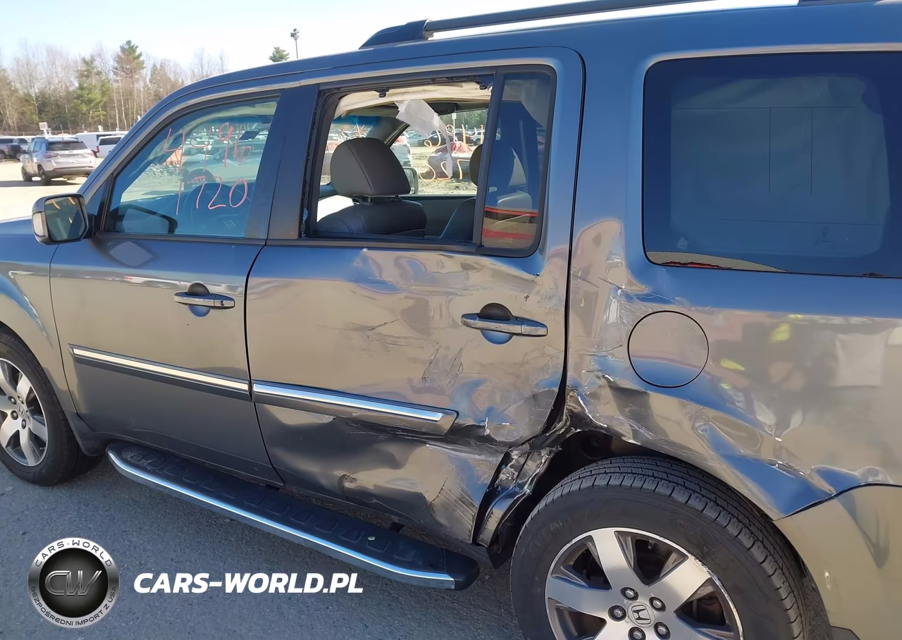 2012 Honda Pilot Touring VIN:5FNYF3H97CB006471 - 6