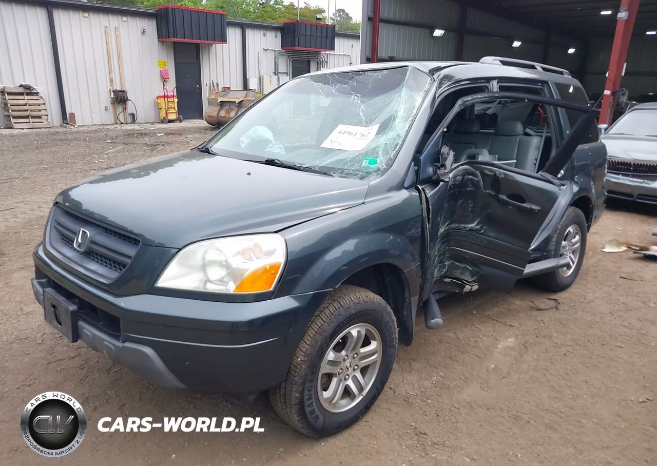 2003 Honda Pilot Ex-L VIN:2HKYF18793H608616 - 2