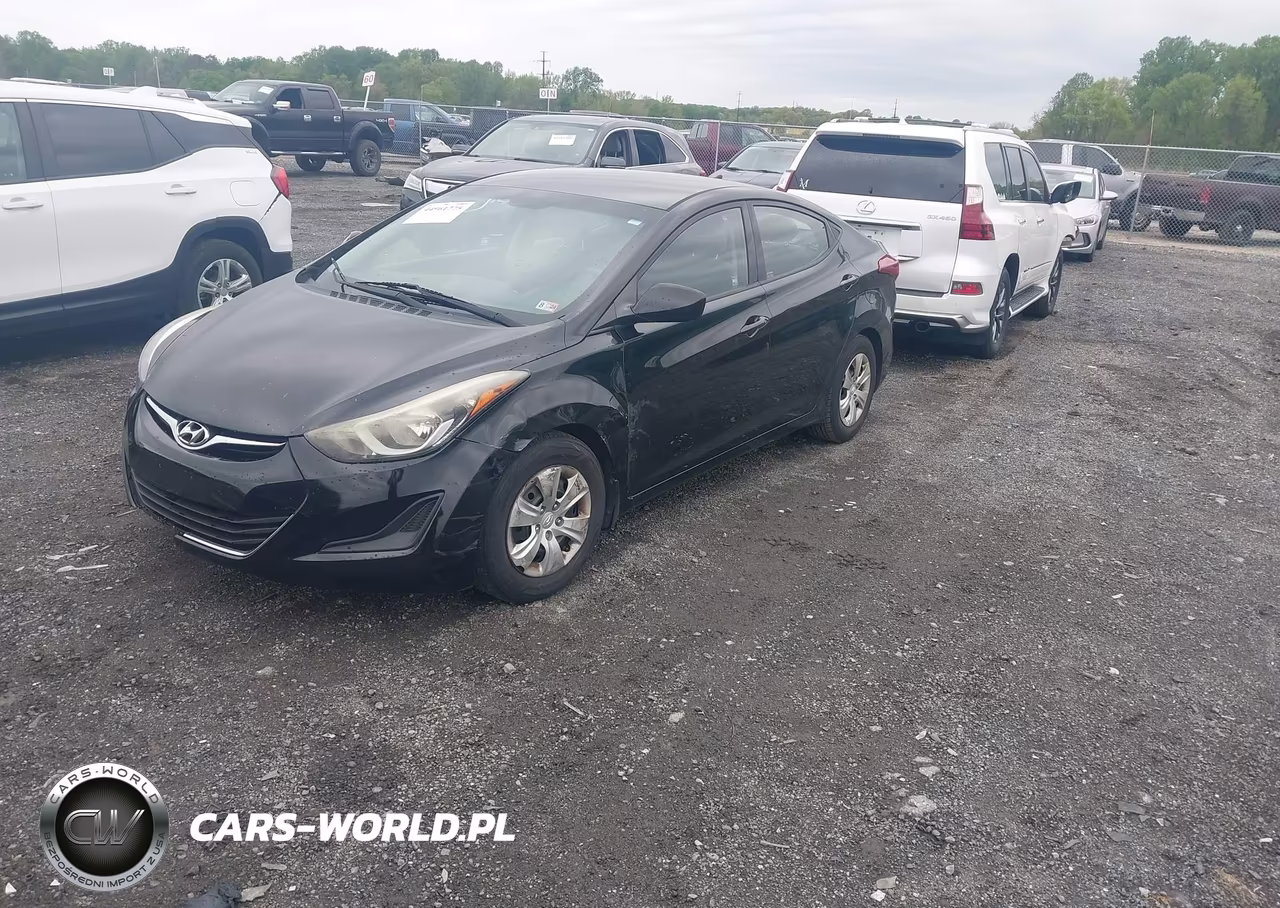 2016 Hyundai Elantra Se VIN:5NPDH4AE9GH751722 - 2