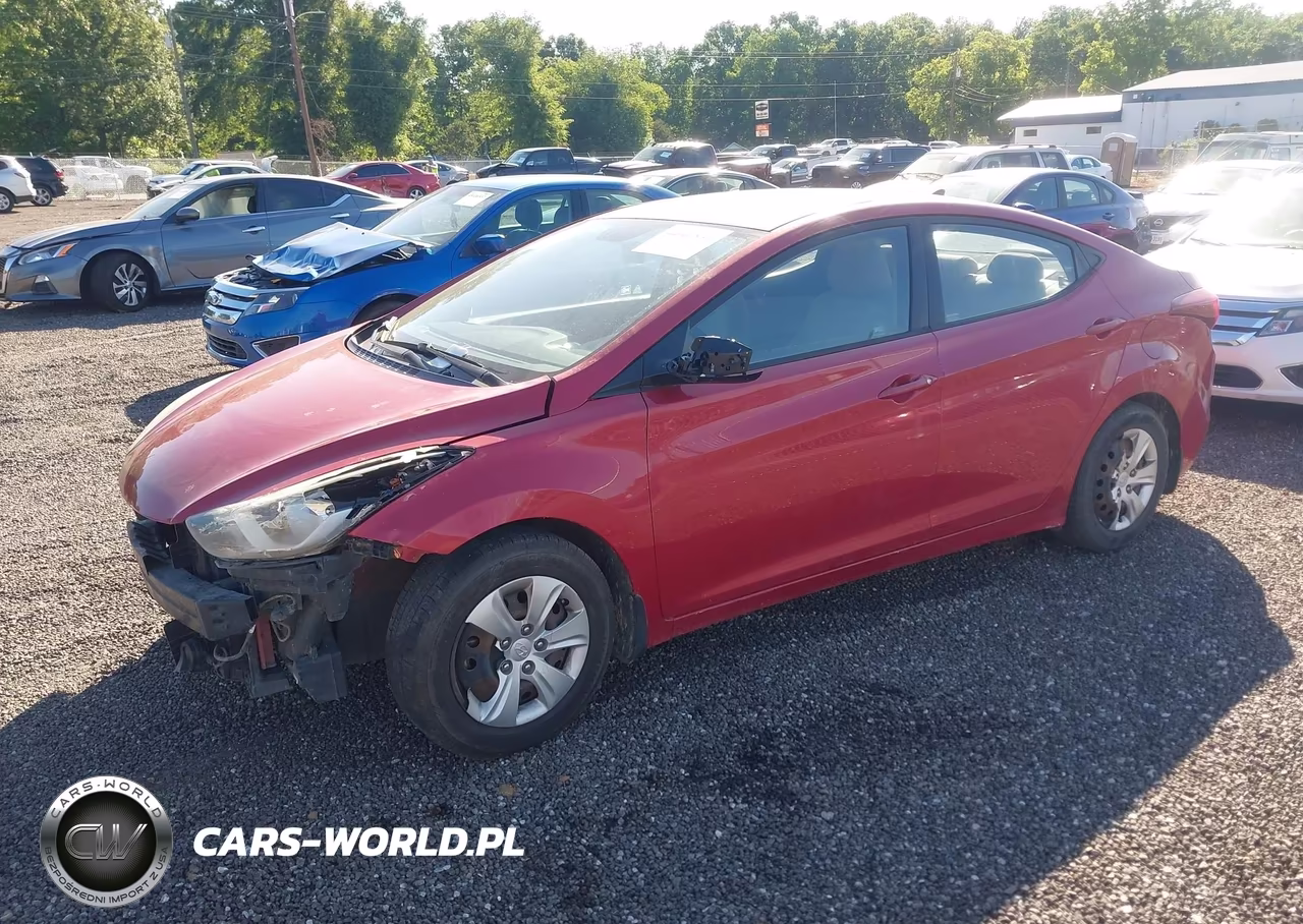 2016 Hyundai Elantra Se VIN:KMHDH4AE9GU482929 - 2