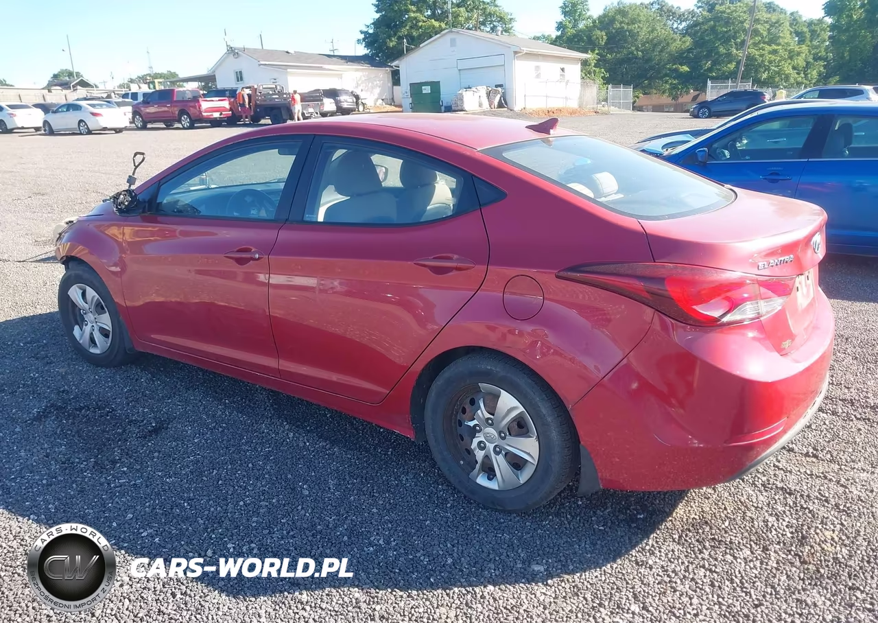 2016 Hyundai Elantra Se VIN:KMHDH4AE9GU482929 - 3