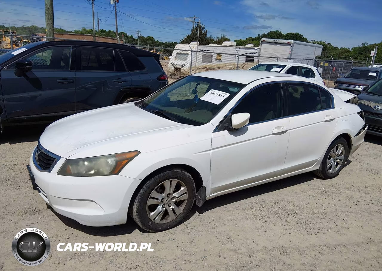 2008 Honda Accord 2.4 Lx-P VIN:1HGCP264X8A114500 - 2