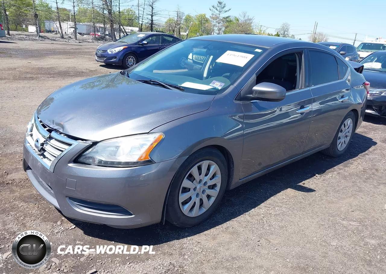 2015 Nissan Sentra S VIN:3N1AB7AP4FY314335 - 2
