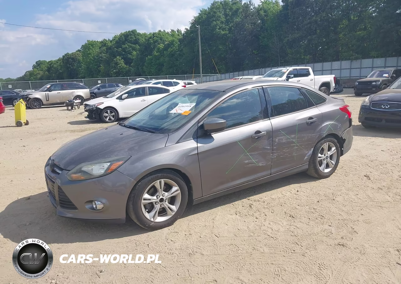 2012 Ford Focus Se VIN:1FAHP3F24CL365184 - 2