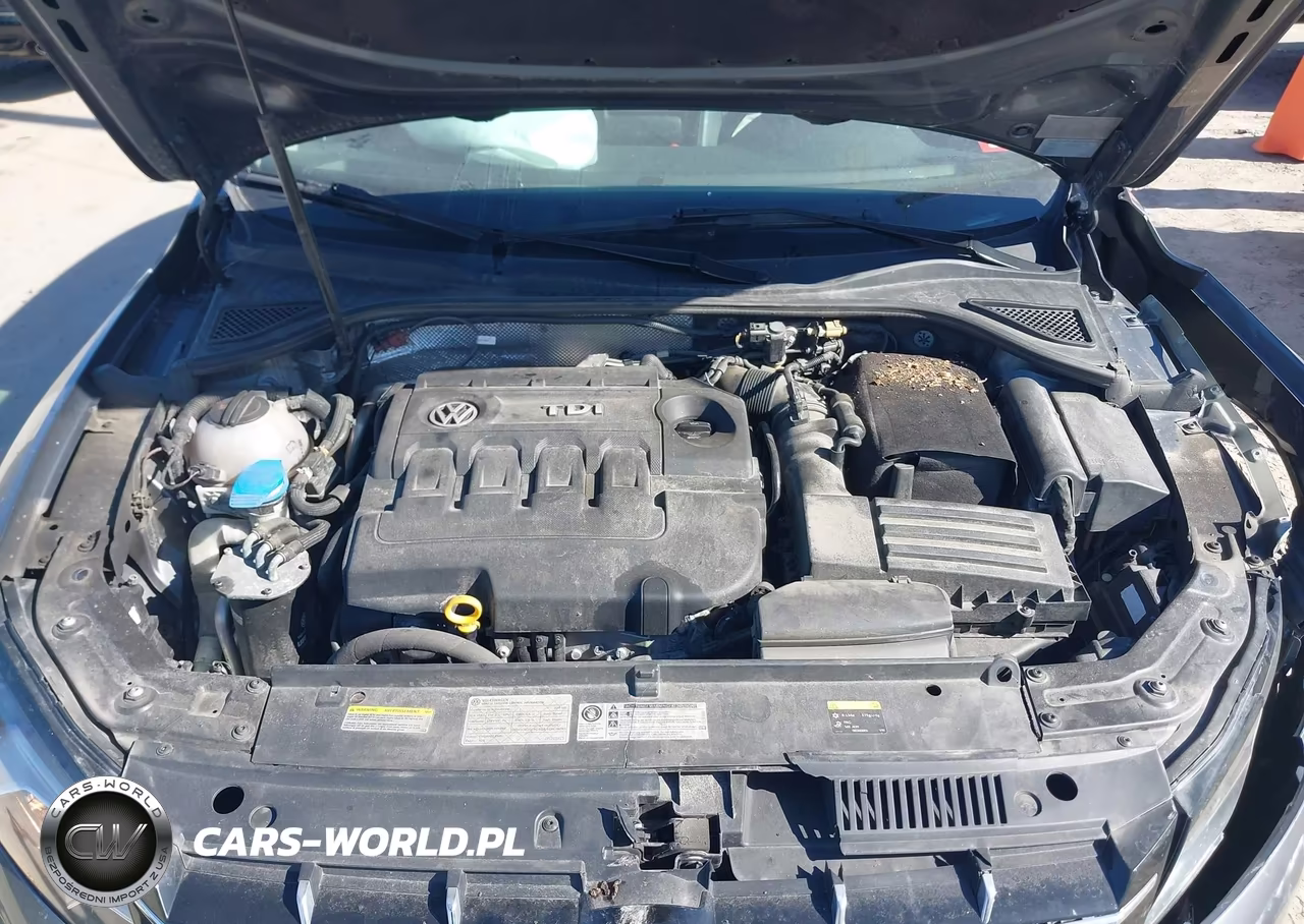 2015 Volkswagen Passat 2.0L Tdi Se VIN:1VWBV7A31FC074611 - 10