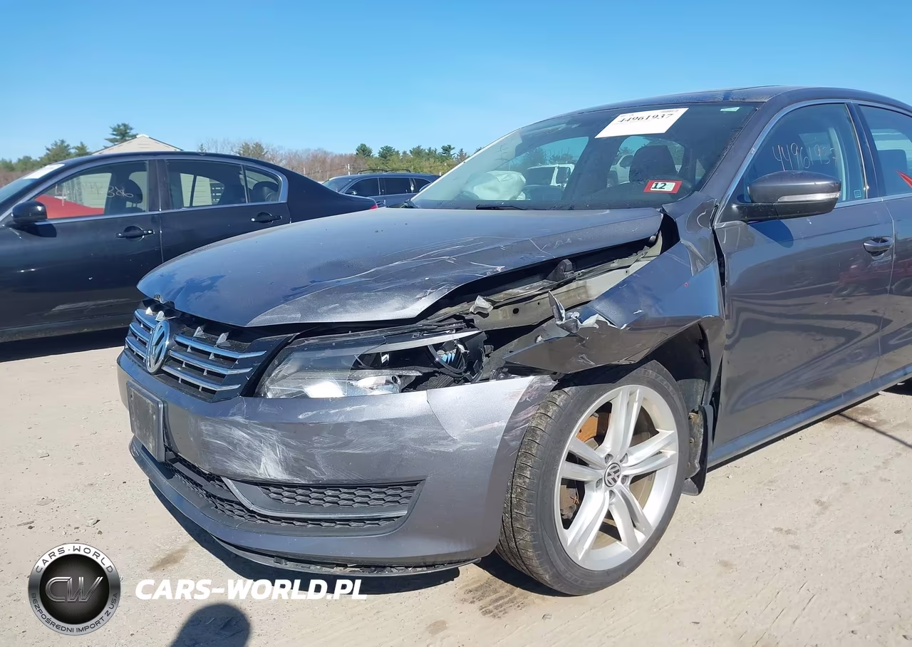2015 Volkswagen Passat 2.0L Tdi Se VIN:1VWBV7A31FC074611 - 6