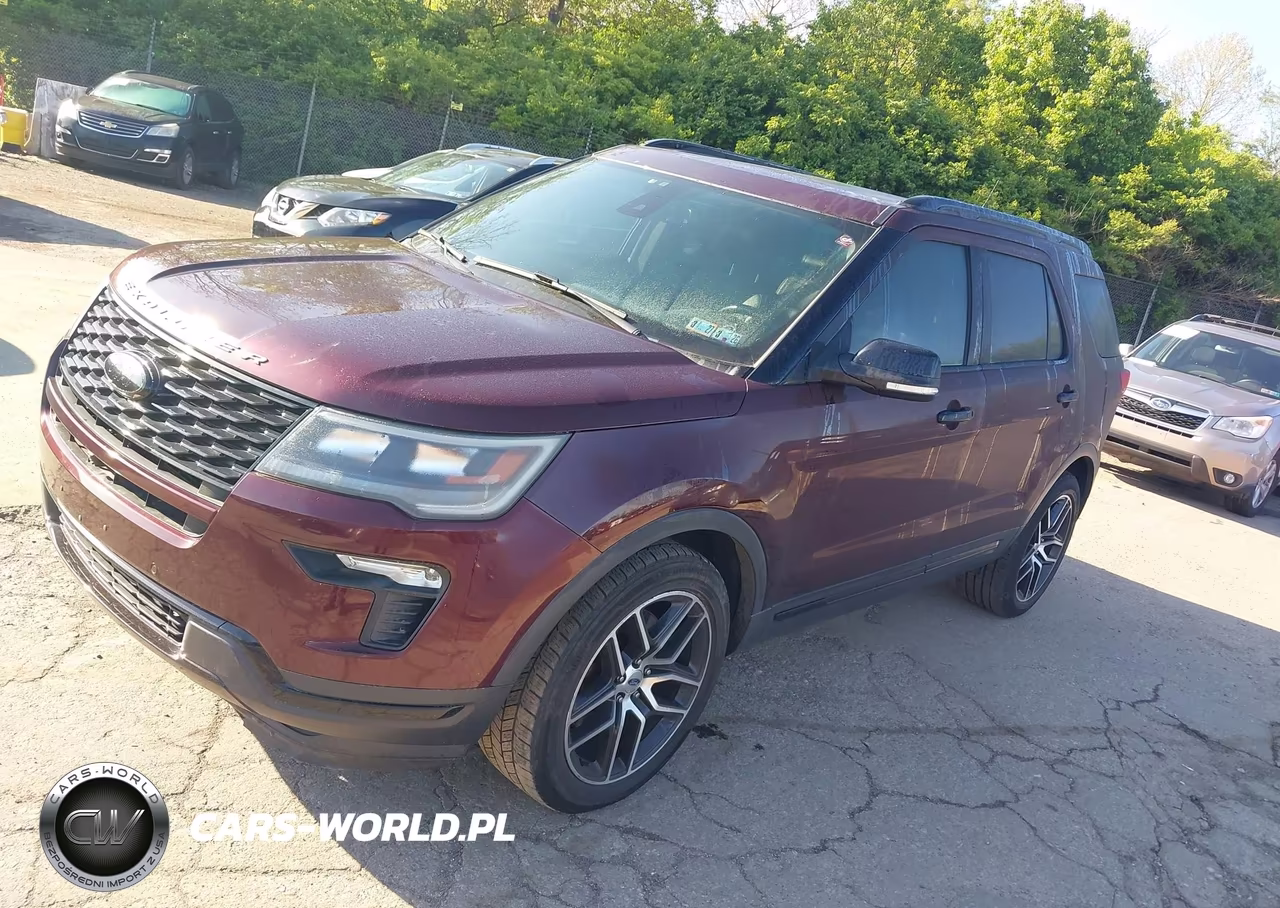 2019 Ford Explorer Sport VIN:1FM5K8GT7KGB33682 - 2