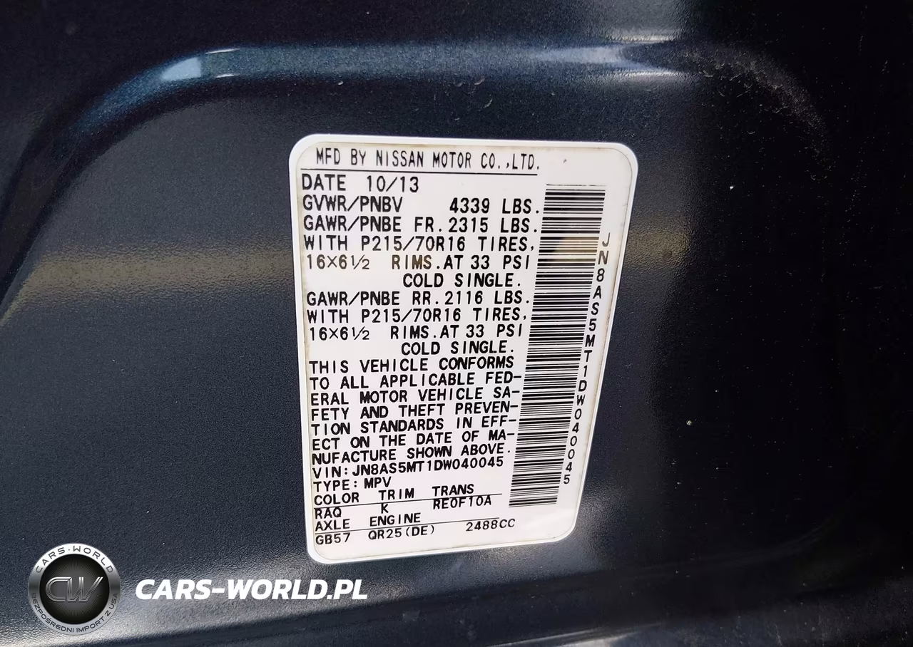 2013 Nissan Rogue S VIN:JN8AS5MT1DW040045 - 9