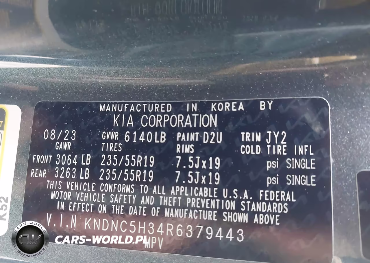 2024 Kia Carnival Mpv Ex VIN:KNDNC5H34R6379443 - 9