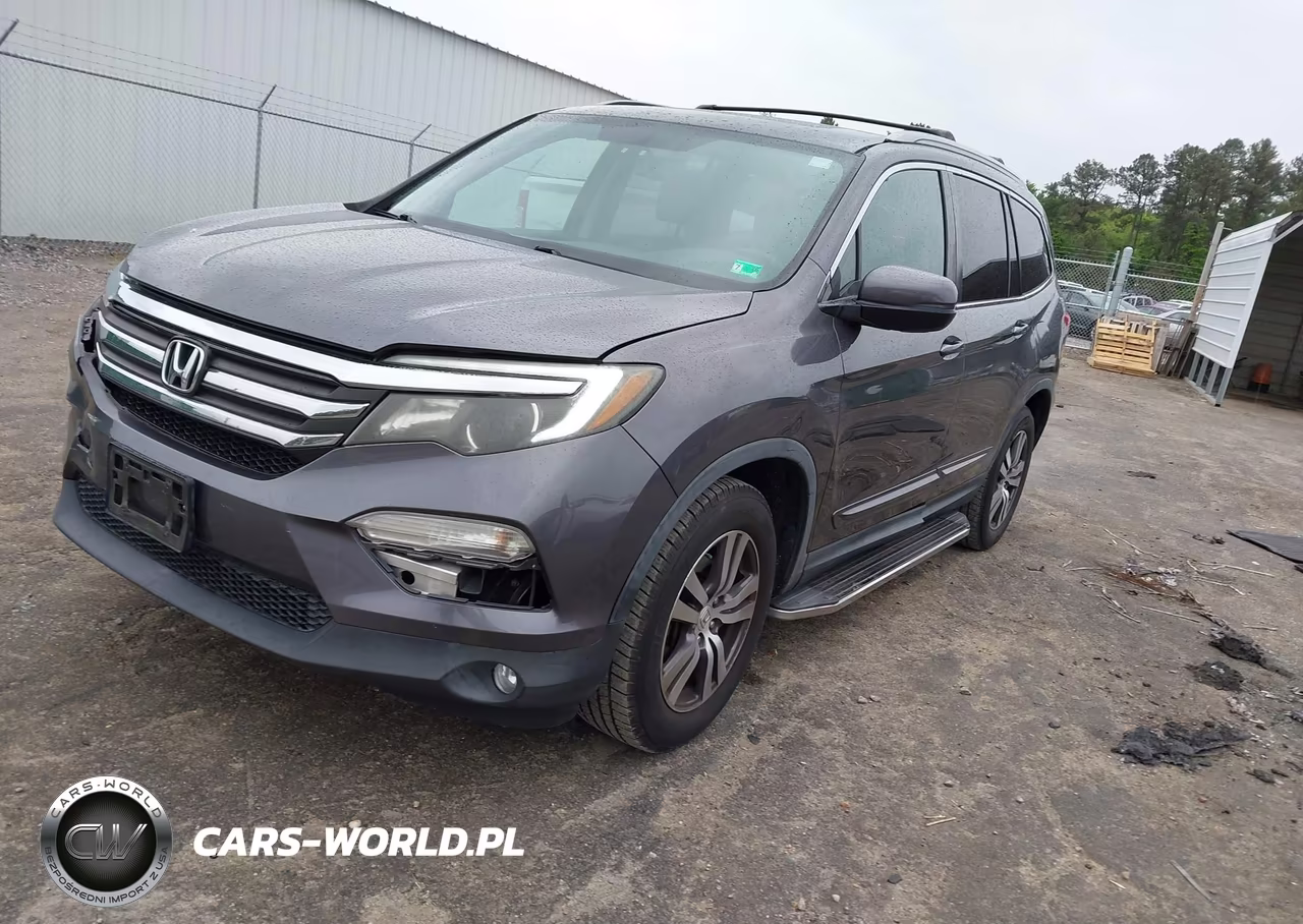 2016 Honda Pilot Ex-L VIN:5FNYF5H52GB039893 - 2