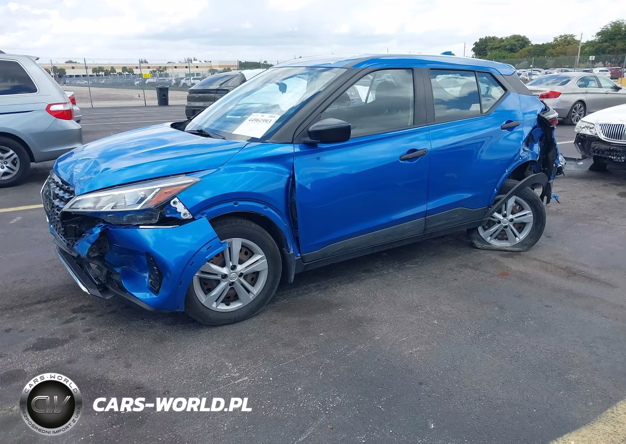 2021 Nissan Kicks S Xtronic Cvt VIN:3N1CP5BV9ML545494 - 2