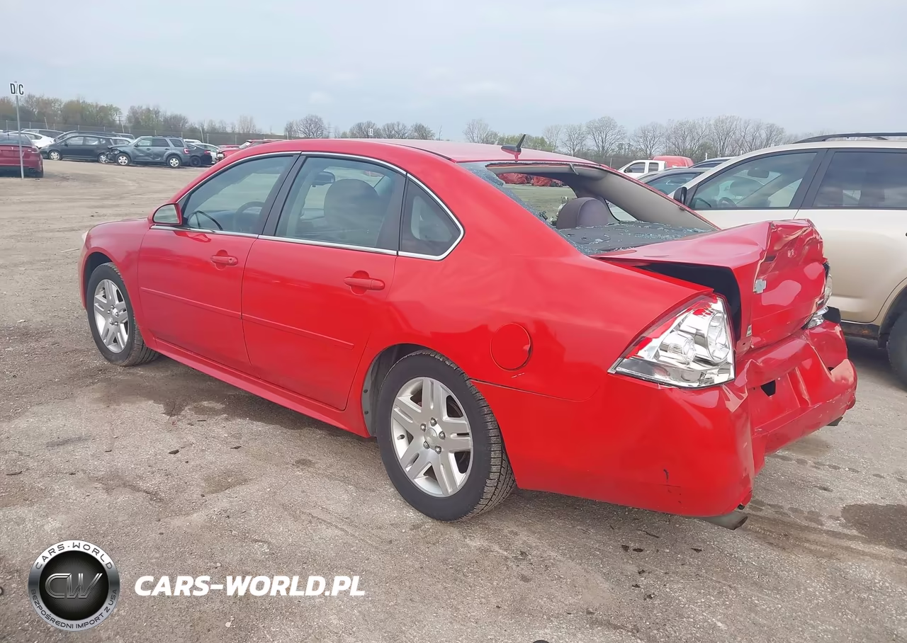 2013 Chevrolet Impala Lt VIN:2G1WG5E33D1212724 - 3