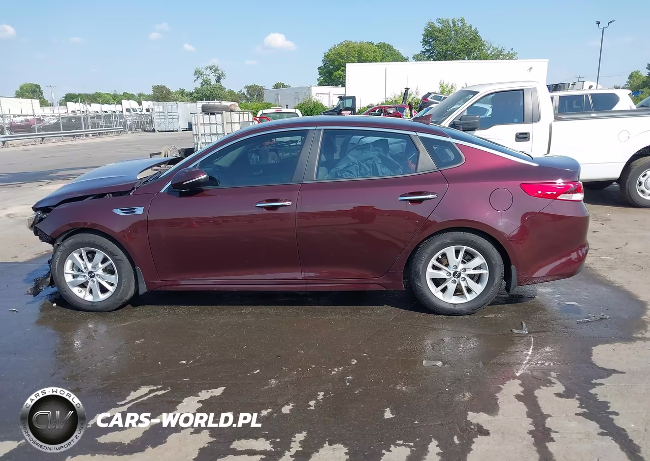 2016 Kia Optima Lx VIN:5XXGT4L35GG104494 - 14