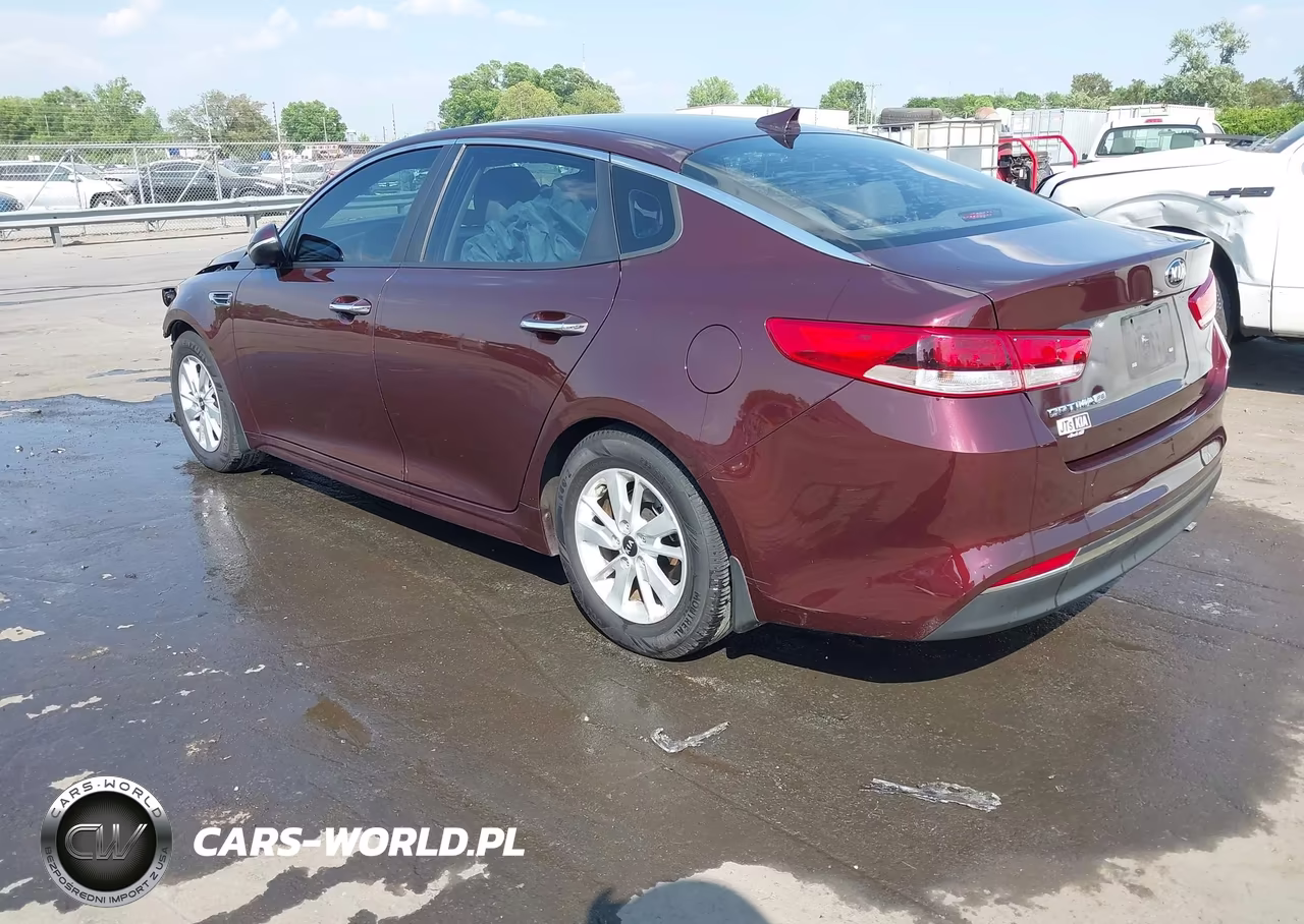 2016 Kia Optima Lx VIN:5XXGT4L35GG104494 - 3