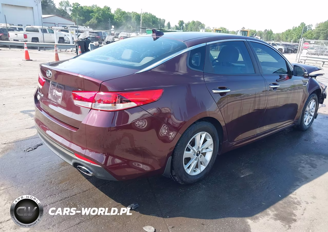 2016 Kia Optima Lx VIN:5XXGT4L35GG104494 - 4