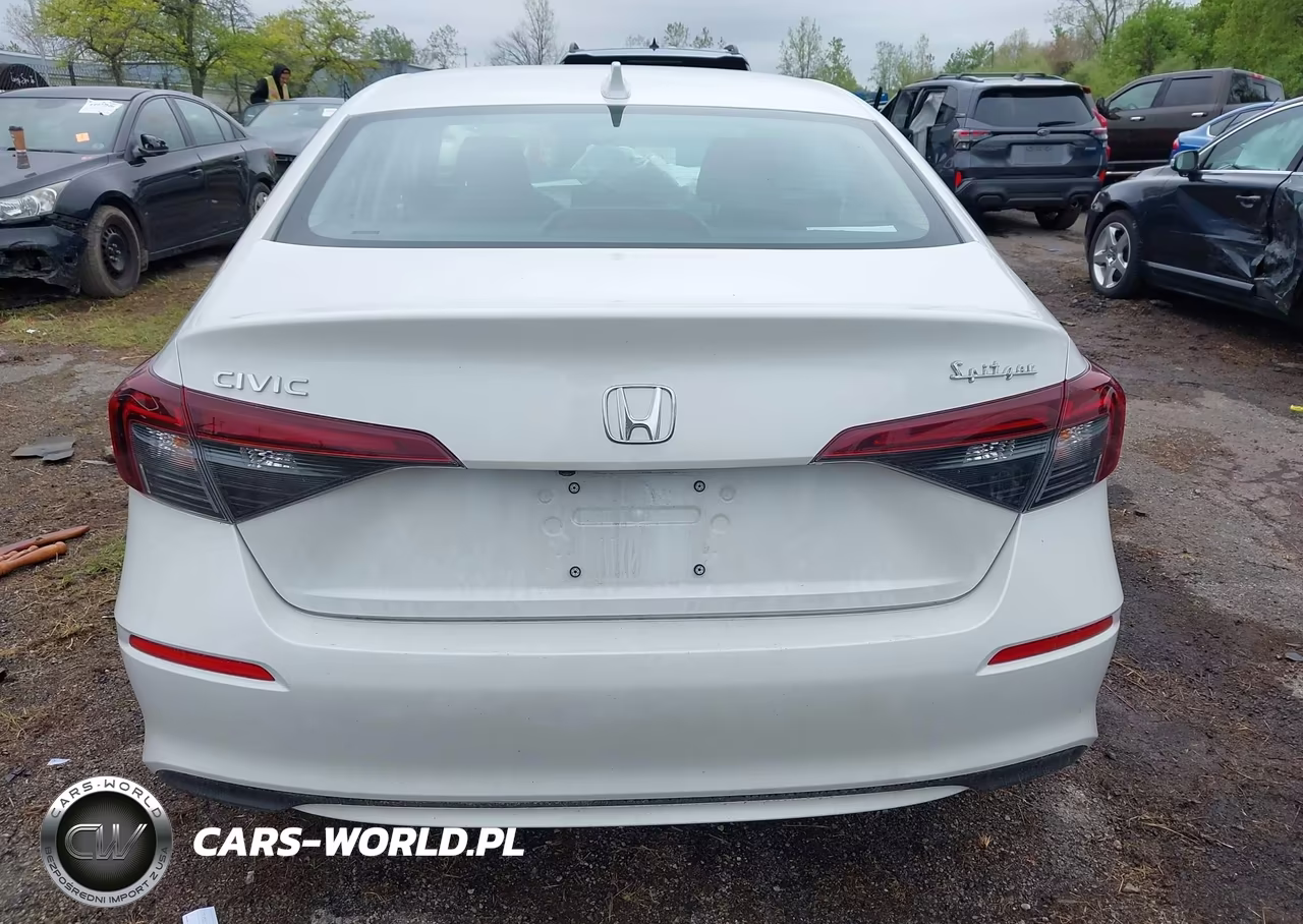 2026 Honda Civic Lx VIN:2HGFE2F21TH565908 - 15