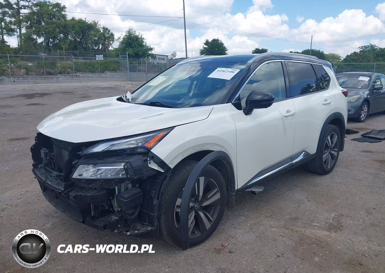 2021 Nissan Rogue Sl Fwd VIN:JN8AT3CA1MW025935 - 2