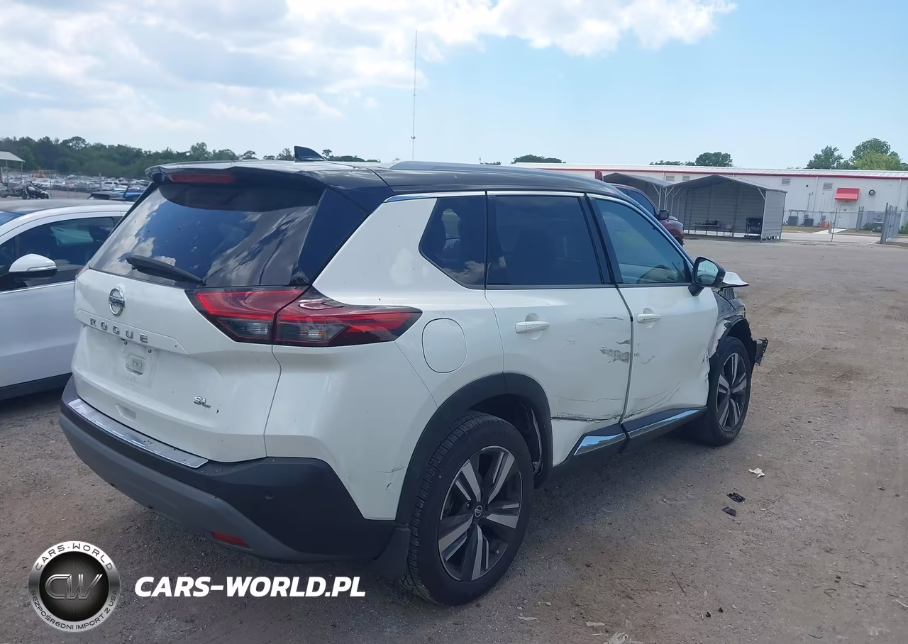 2021 Nissan Rogue Sl Fwd VIN:JN8AT3CA1MW025935 - 4