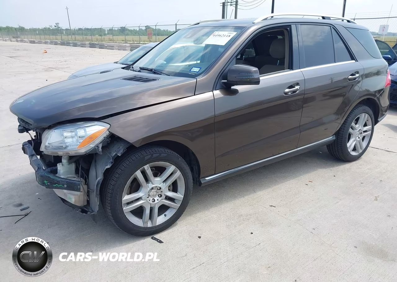 2014 Mercedes-Benz Ml 350 VIN:4JGDA5JB9EA389522 - 2