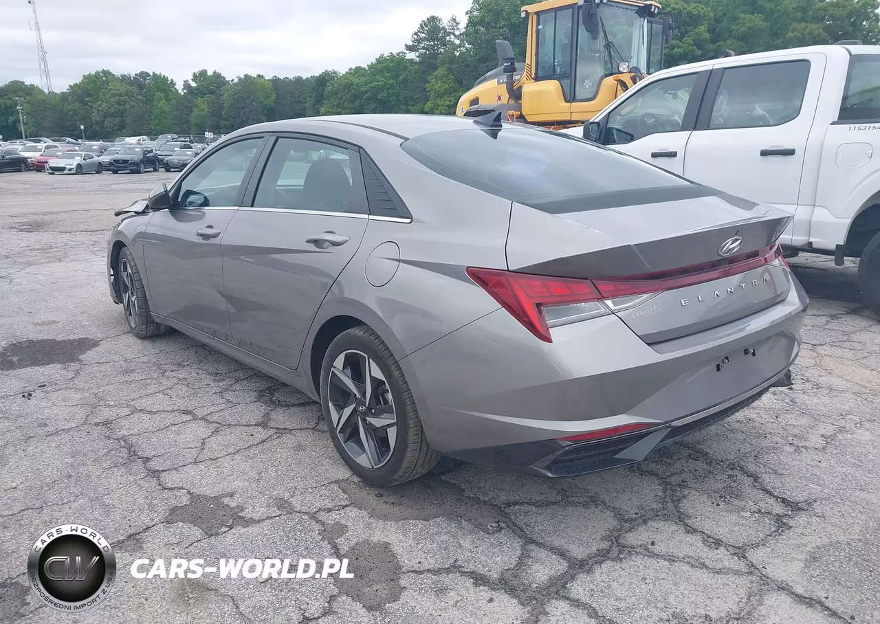 2021 Hyundai Elantra Sel VIN:KMHLN4AG6MU143532 - 3