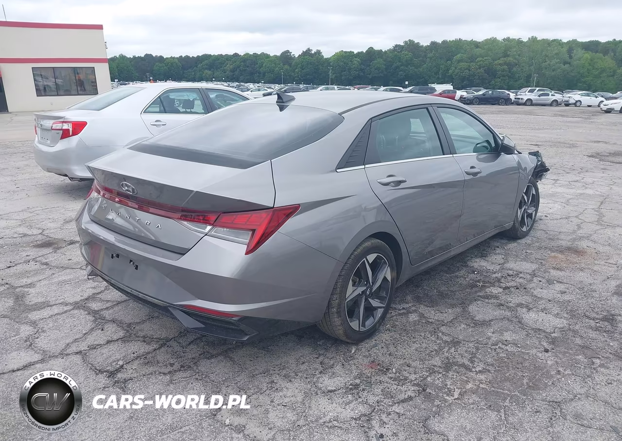 2021 Hyundai Elantra Sel VIN:KMHLN4AG6MU143532 - 4