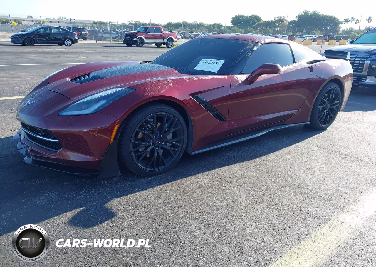 2017 Chevrolet Corvette Stingray VIN:1G1YF2D72H5109717 - 2