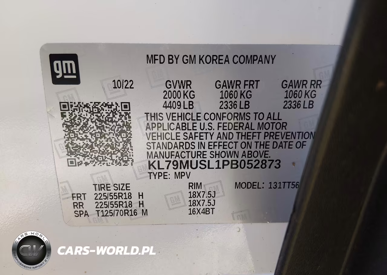 2023 Chevrolet Trailblazer Awd Rs VIN:KL79MUSL1PB052873 - 9